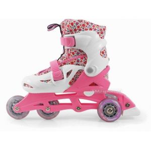 Дитячі ролики SMJ Sport Owl 2 в 1 (рожевий)