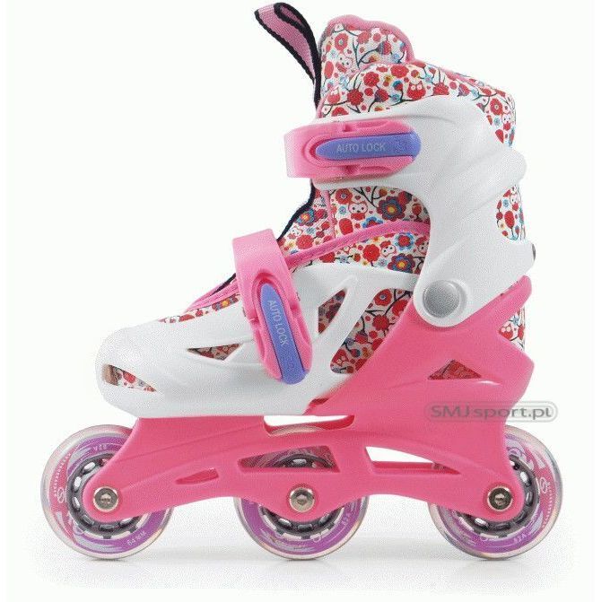 Дитячі ролики SMJ Sport Owl 2 в 1 (рожевий)