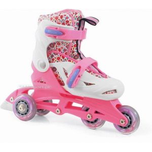 Дитячі ролики SMJ Sport Owl 2 в 1 (рожевий)