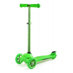 Самокат Smj Sport Mini LED (зеленый)