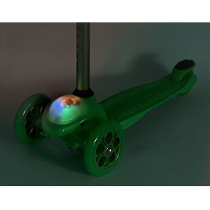 Самокат Smj Sport Mini LED (зеленый)