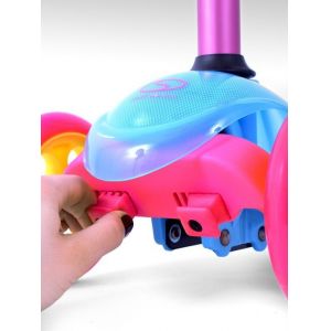 Самокат Smj Sport Mini LED (розовый)