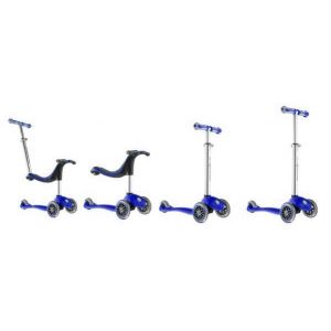 Біговел-самокат Globber My free EVO 4 in 1 (синій)