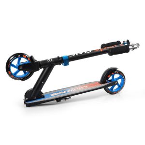 Самокат SMJ Sport NL-145 (черный/оранжевый)