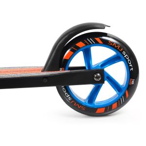 Самокат SMJ Sport NL-145 (черный/оранжевый)