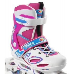 Дитячі ролики SMJ Sport Girl Sonar (рожевий)