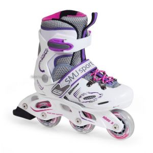 Детские ролики SMJ Sport Girl (белый)