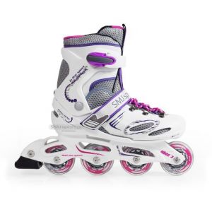 Дитячі ролики SMJ Sport Girl (білий)