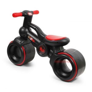 Біговел TCV Baby Ride On V100B (чорний) з підставкою