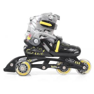 Детские ролики SMJ Sport Boy 2 в 1 (черный)