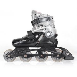 Детские ролики SMJ Sport Boy 2 в 1 (черный)