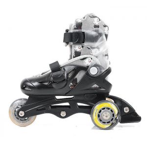 Детские ролики SMJ Sport Boy 2 в 1 (черный)