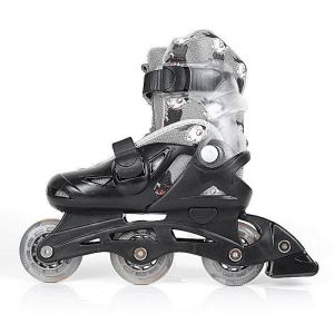 Детские ролики SMJ Sport Boy 2 в 1 (черный)