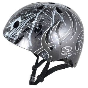 Шлем защитный SMJ Sport Anarchy Metalic Silver