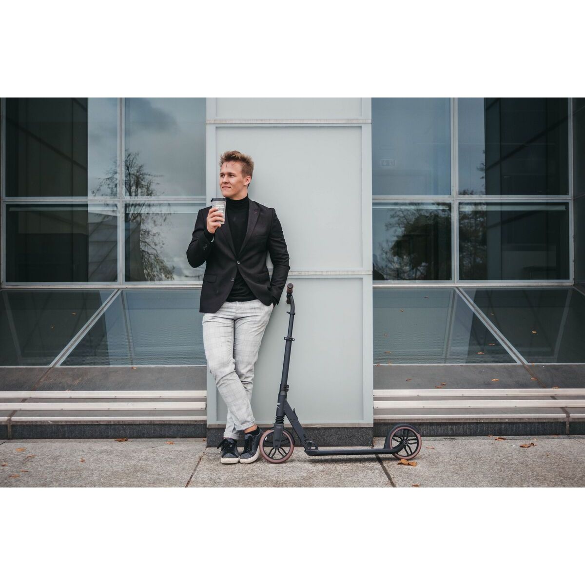 Самокат Rideoo 200 City Scooter (Star Night)
