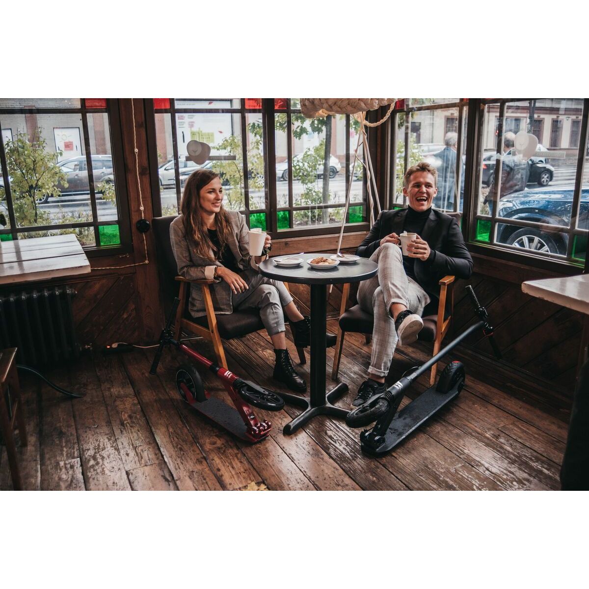 Самокат Rideoo 200 City Scooter (Star Night)