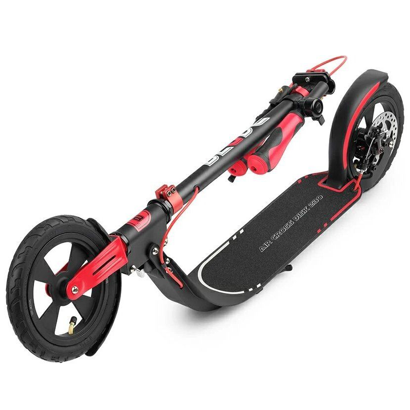 Самокат Blade Sport Air Cross Disc 230 (чорний-червоний)