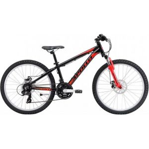 Велосипед 24" Apollo Panther gloss Black/gloss Red/gloss Orange 2019