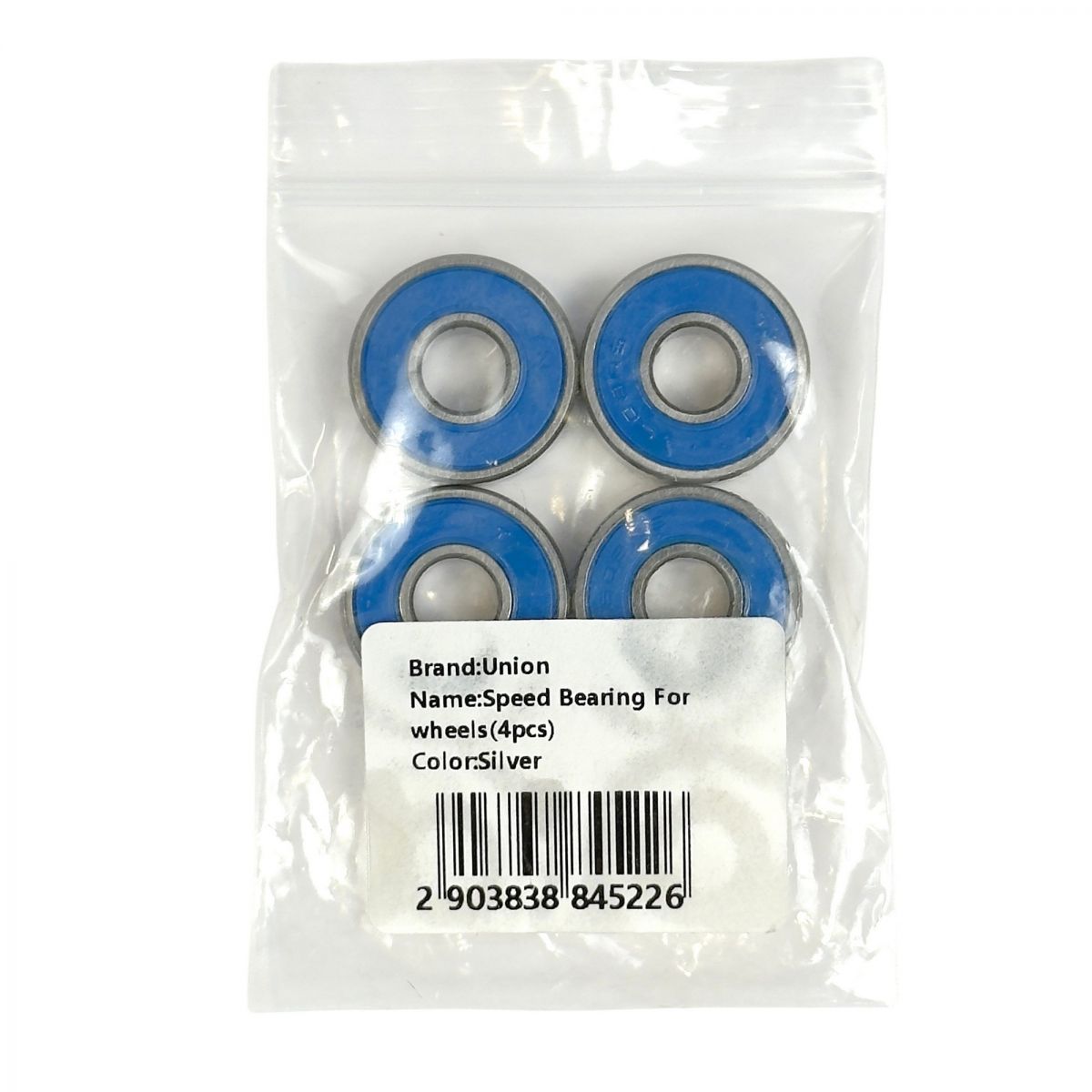Набір підшипників Union Speed plus Bearing 4-Pack (Blue)