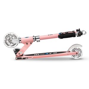 Самокат Micro Sprite LED Neon Rose (розовый)