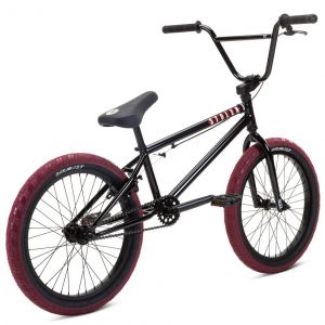 Велосипед Stolen Casino 20" 2021 BMX Freestyle Bike XL рама 21.0" (black - blood red)