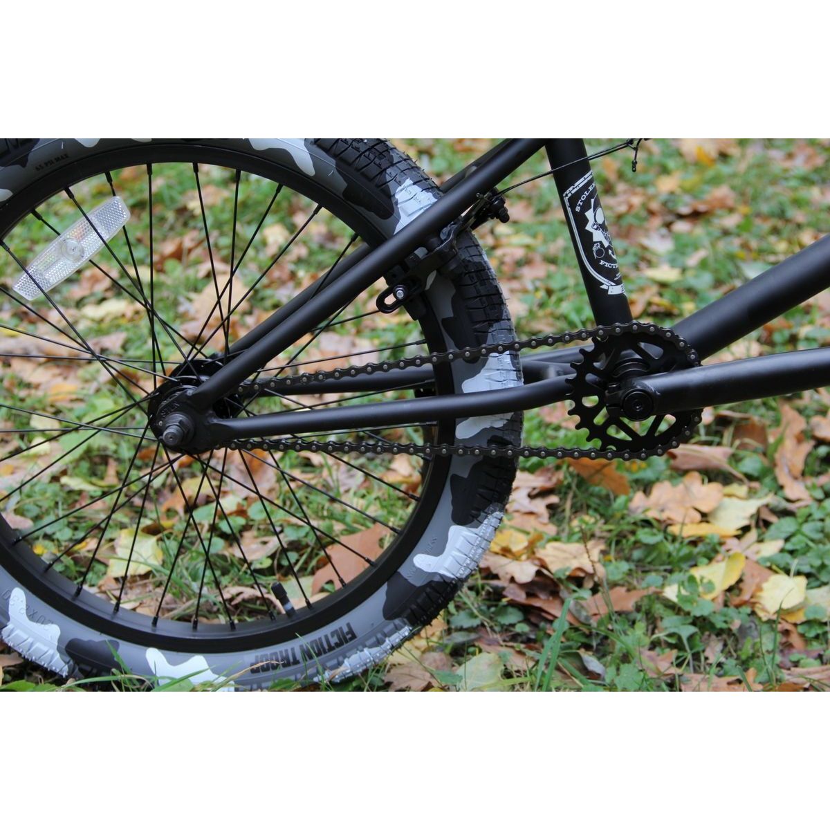 Велосипеди Stolen X Fiction 20" 2019 BMX Freestyle Bike (urban Camo)