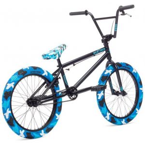 Велосипед Stolen X Fiction 20" 2019 BMX Freestyle Bike (blue/camo)