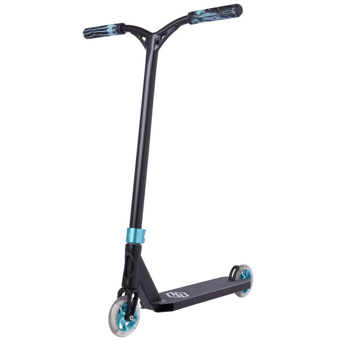 Трюковой самокат Striker Lux Pro scooter (Black-Teal Limited Edition)