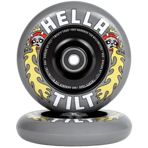 Колесо для трюкового самокату Tilt x Hella Rage 110mm Pro Scooter Wheel (Grey)