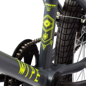 Велосипед B'TWIN BMX WIPE 300 JR (сірий)