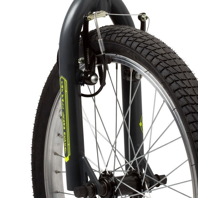 Велосипед B'TWIN BMX WIPE 300 JR (сірий)