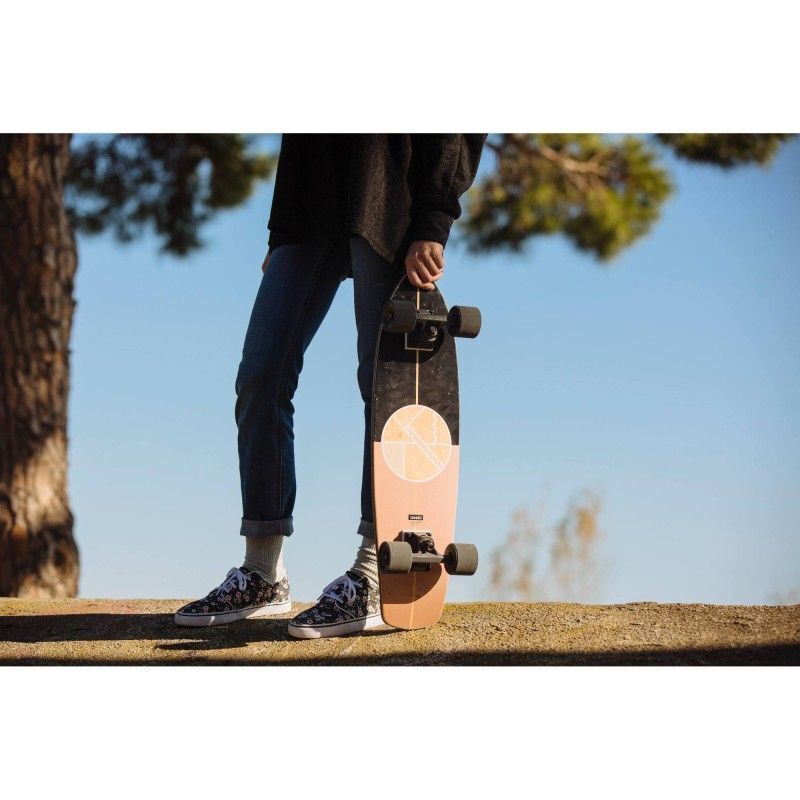 Скейтборд OXELO CRUISER YAMBA WOOD 500 COPER