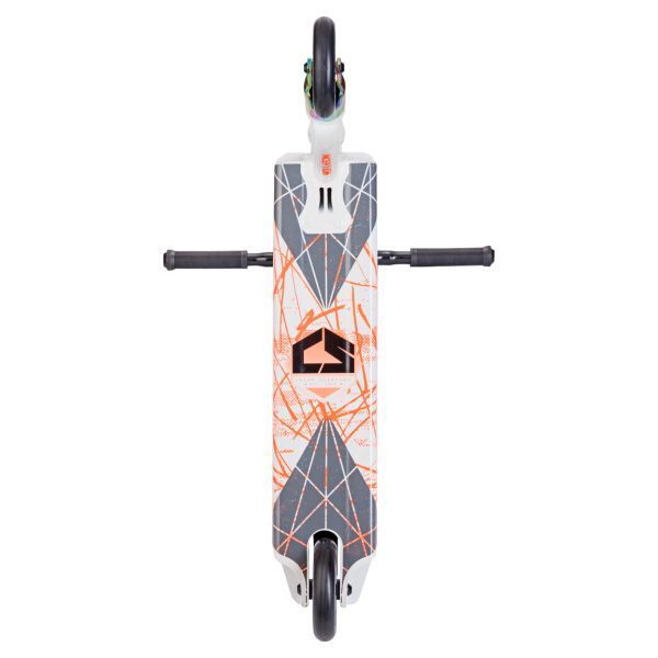 Трюковий самокат Crisp Scooters Inception Glow In The Dark White-Black Gold Metallic