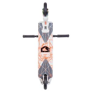 Трюковий самокат Crisp Scooters Inception Glow In The Dark White-Black Gold Metallic