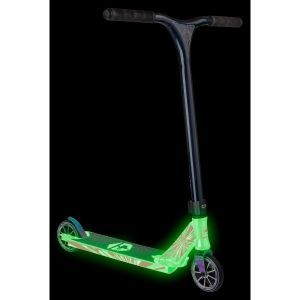 Трюковой самокат Crisp Scooters Ultima 4.5 Glow In The Dark White-Dark Blue Metallic